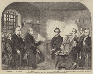 Deputado ao reverendo Mr Shore, em St. Thomas&39;s Gaol, Exeter